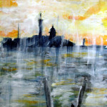 Morgenregen in Venedig - 35x51